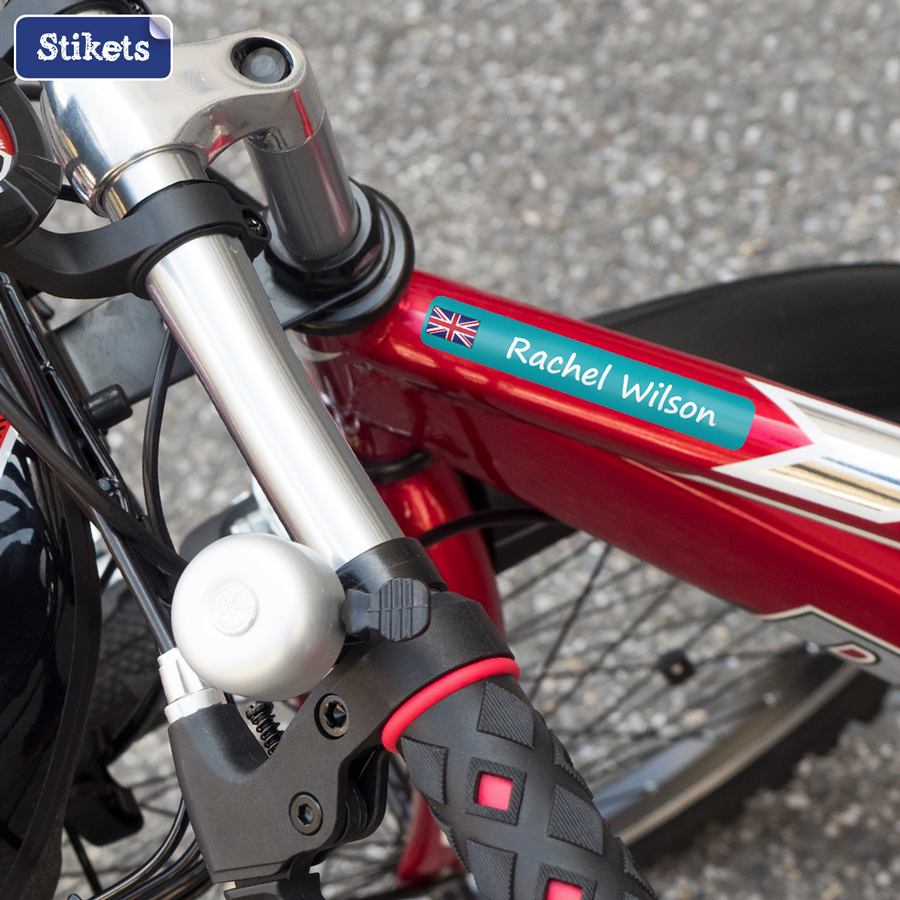 bike name stickers design